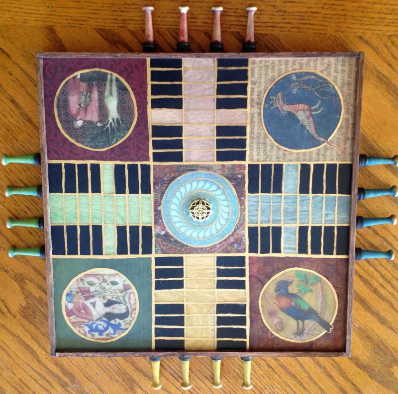 Parcheesi, collage